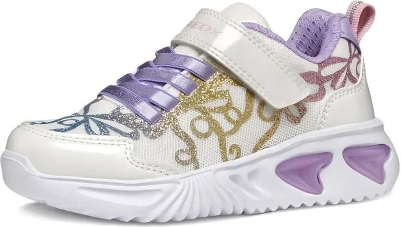 Geox Kids Assister sneakers Wit - Foto 2