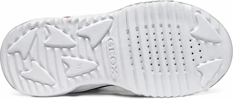 Geox Kids Assister sneakers met klittenband Zwart - Foto 4