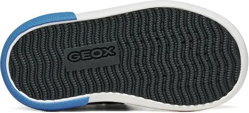 Geox Kids Bat sneakers met klittenband Zwart - Foto 4