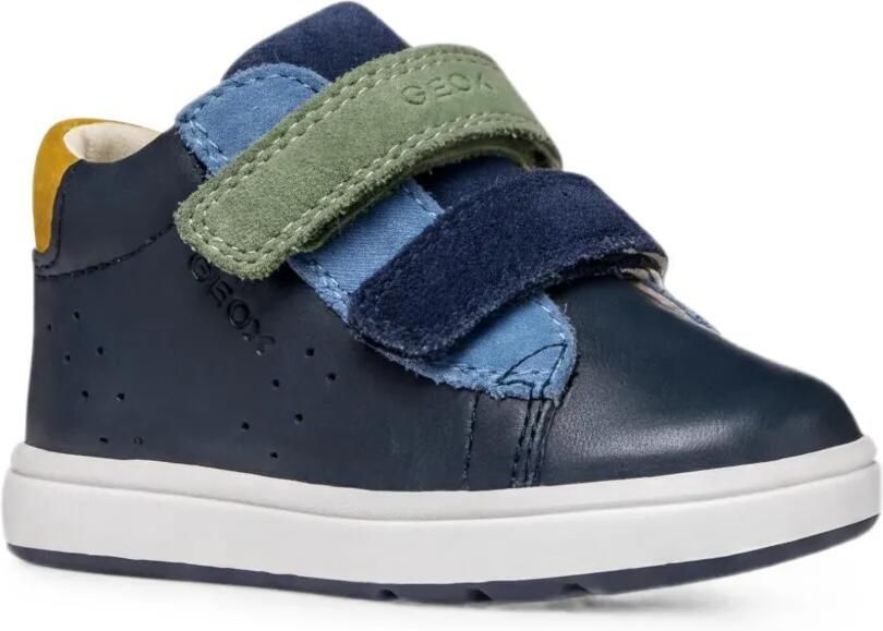 Geox Kids Biglia sneakers met bandje Blauw
