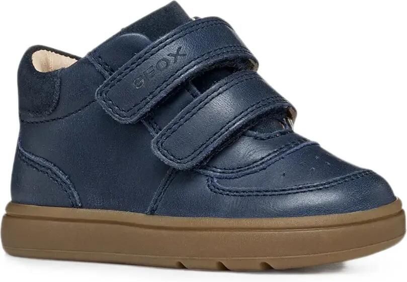 Geox Kids Biglia sneakers met klittenband Blauw
