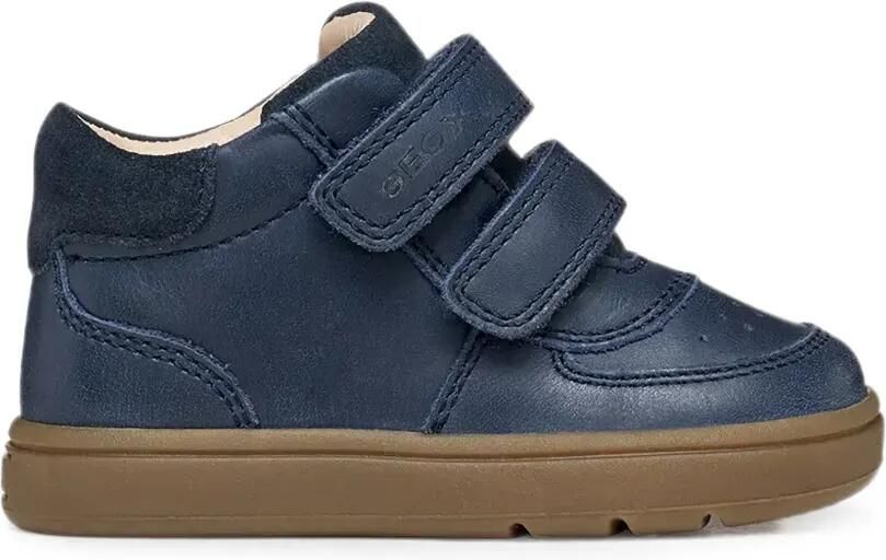 Geox Kids Biglia sneakers met klittenband Blauw - Foto 3