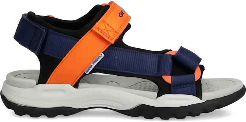 Geox Kids Borealis sandalen met bandje Blauw - Foto 3
