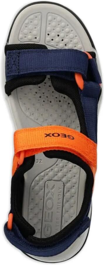 Geox Kids Borealis sandalen met bandje Blauw - Foto 4