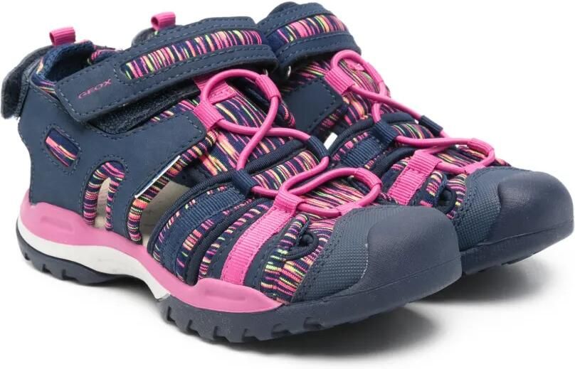 Geox Kids Borealis sandalen met gesloten neus Blauw - Foto 2