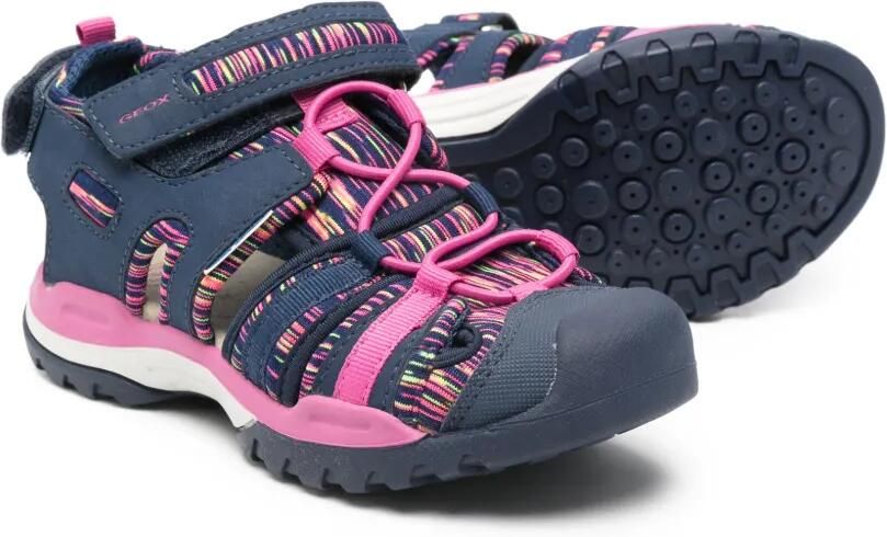 Geox Kids Borealis sandalen met gesloten neus Blauw - Foto 3