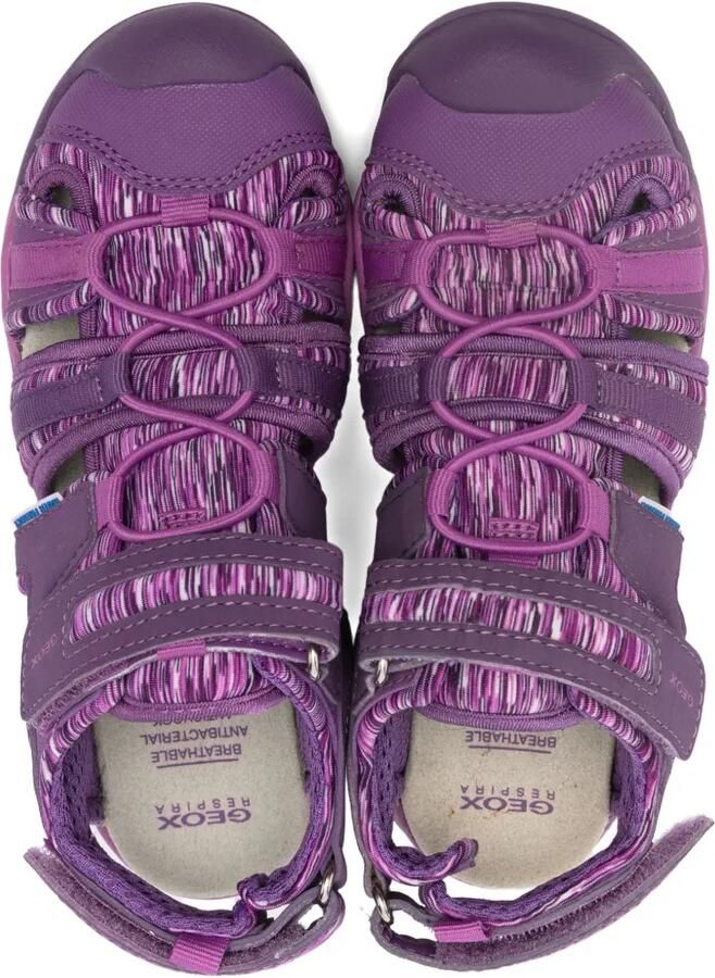 Geox Kids Borealis sandalen met gesloten neus Paars