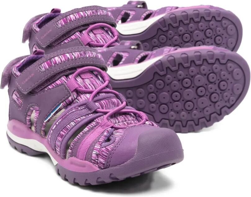 Geox Kids Borealis sandalen met gesloten neus Paars - Foto 3