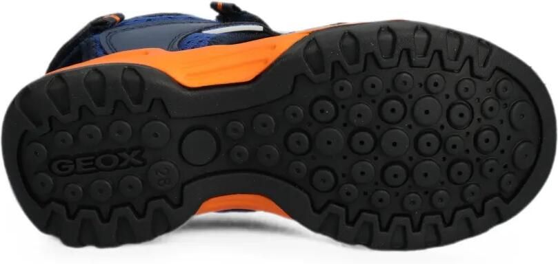 Geox Kids Borealis sandalen met klittenband Blauw