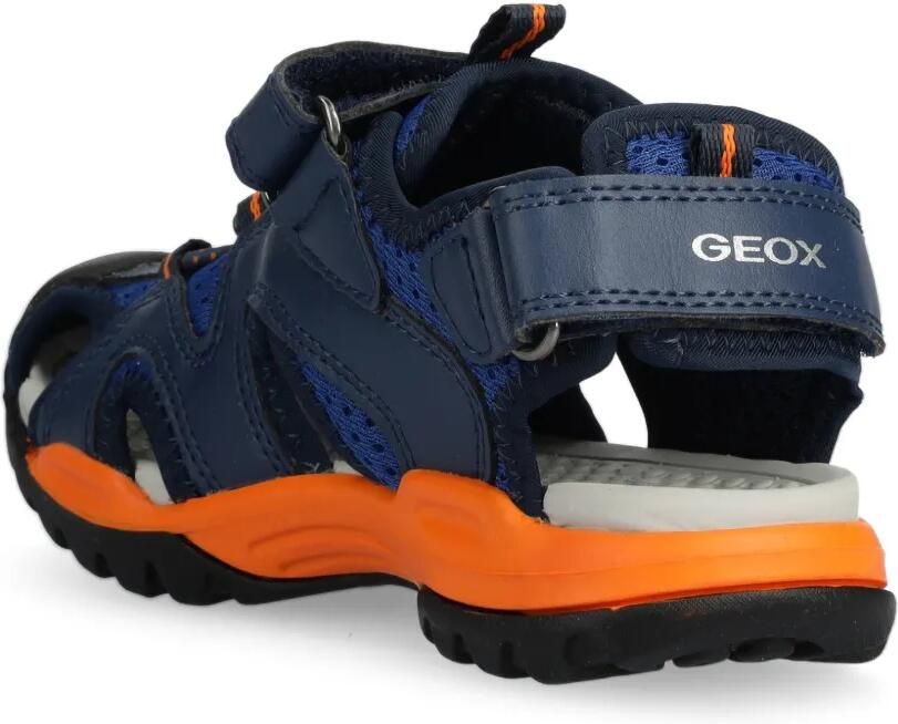 Geox Kids Borealis sandalen met klittenband Blauw - Foto 2