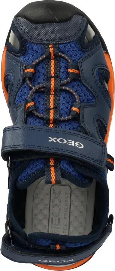 Geox Kids Borealis sandalen met klittenband Blauw - Foto 5