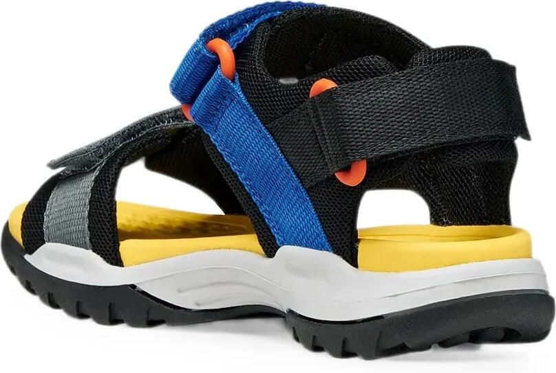 Geox Kids Borealis sandalen met klittenband Zwart