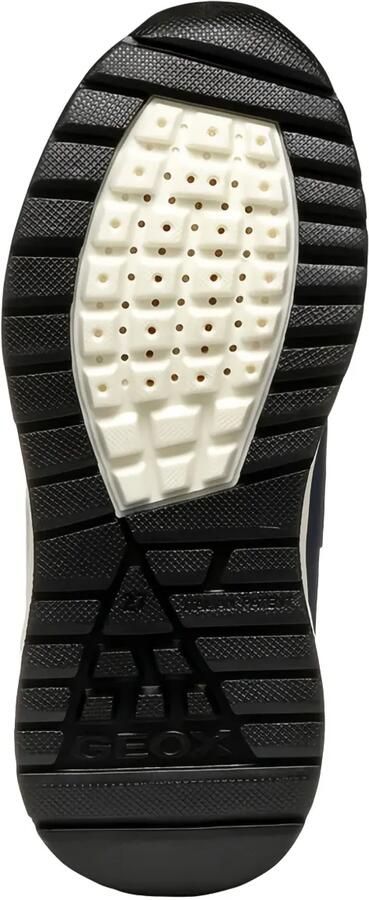 Geox Kids Briezee sneakers met mesh vlak Blauw - Foto 2