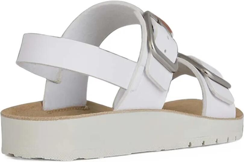 Geox Kids buckle-fastening slingback sandals Wit - Foto 2