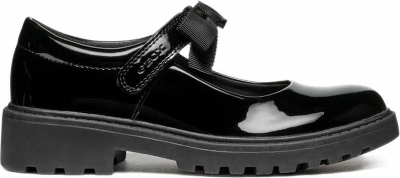 Geox Kids Casey ballerina's met strik-detail Zwart - Foto 5