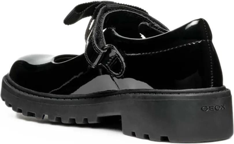 Geox Kids Casey ballerina's met strik-detail Zwart - Foto 3