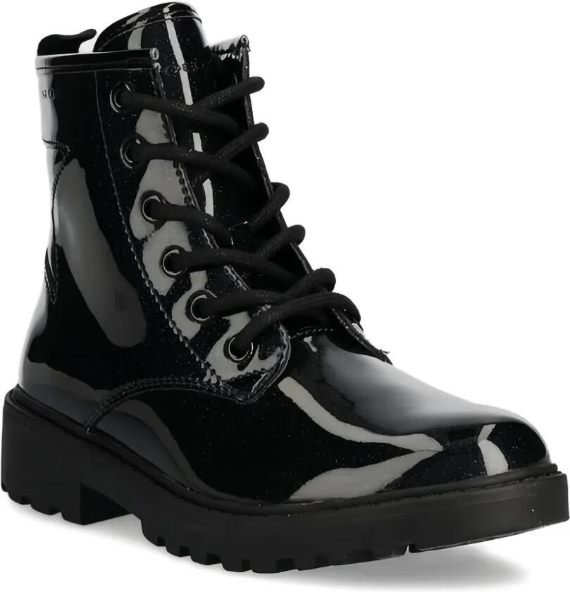 Geox Kids Casey veterlaarzen Zwart