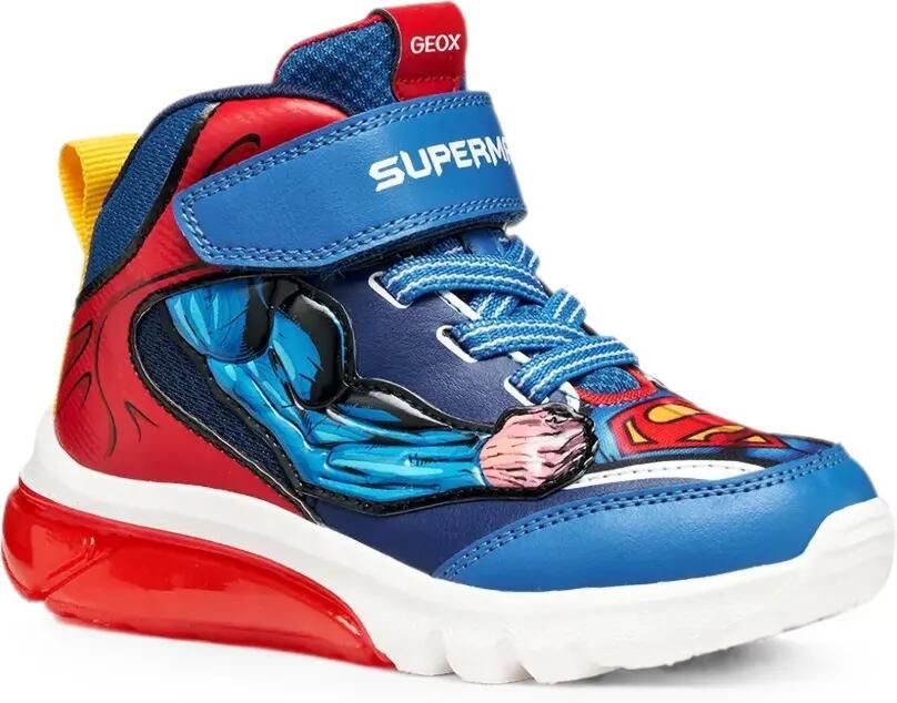 Geox Kids Ciberdron light-up sneakers Blauw
