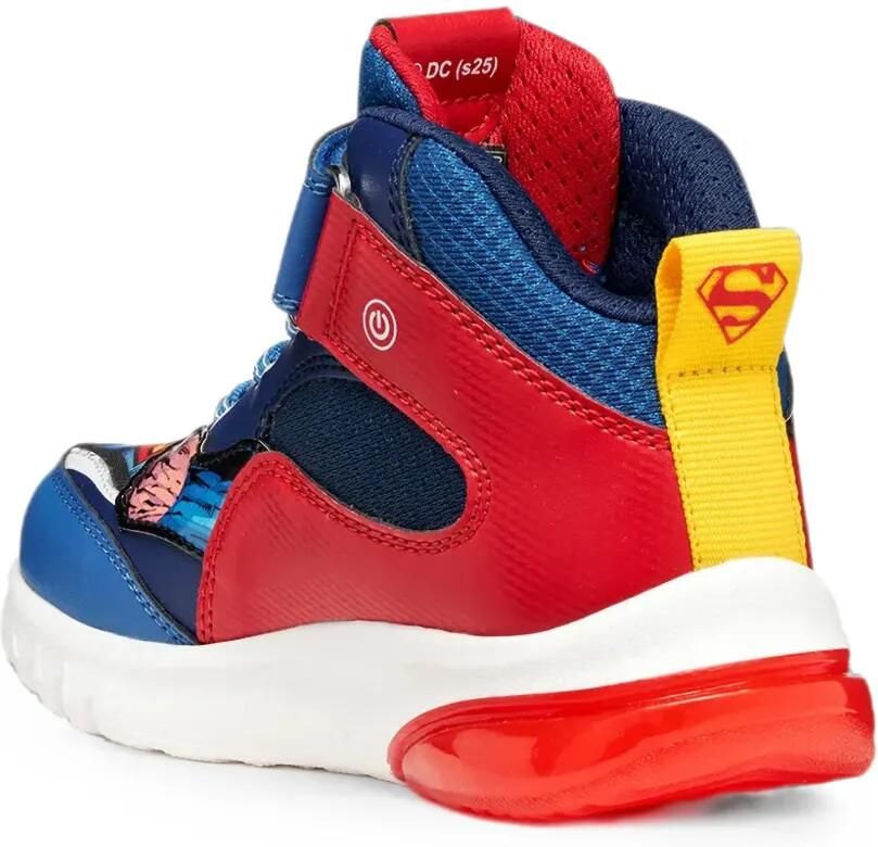 Geox Kids Ciberdron light-up sneakers Blauw - Foto 2