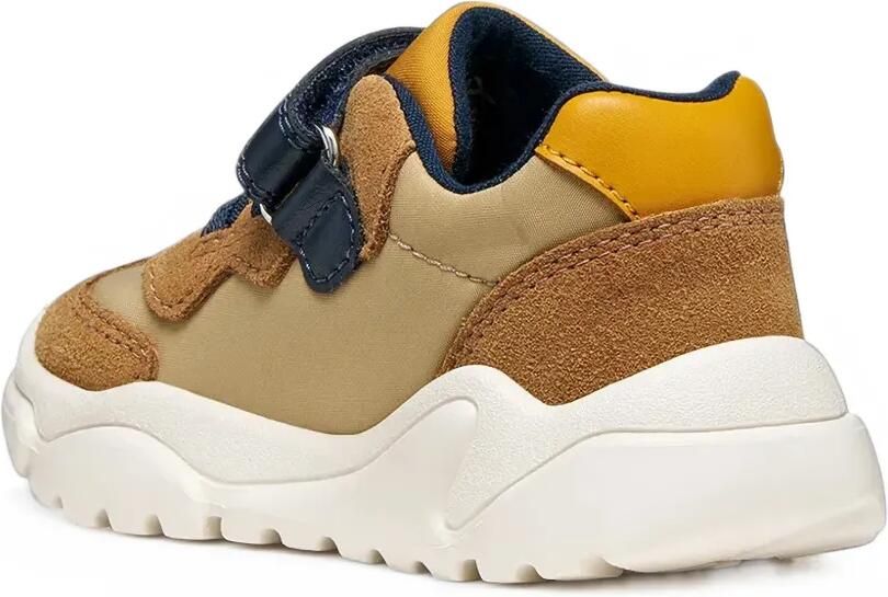 Geox Kids Ciufciuf panelled touch-strap sneakers Bruin - Foto 3