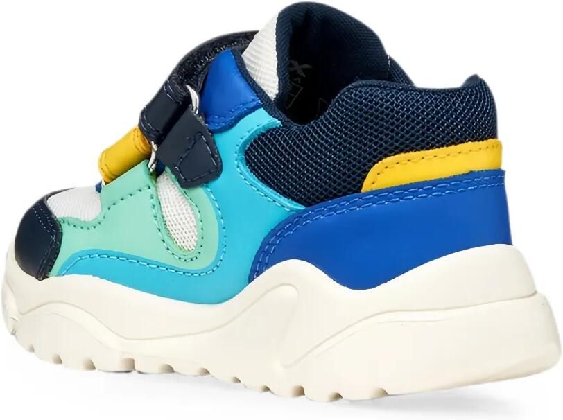 Geox Kids Ciufciuf sneakers met klittenband Blauw - Foto 3