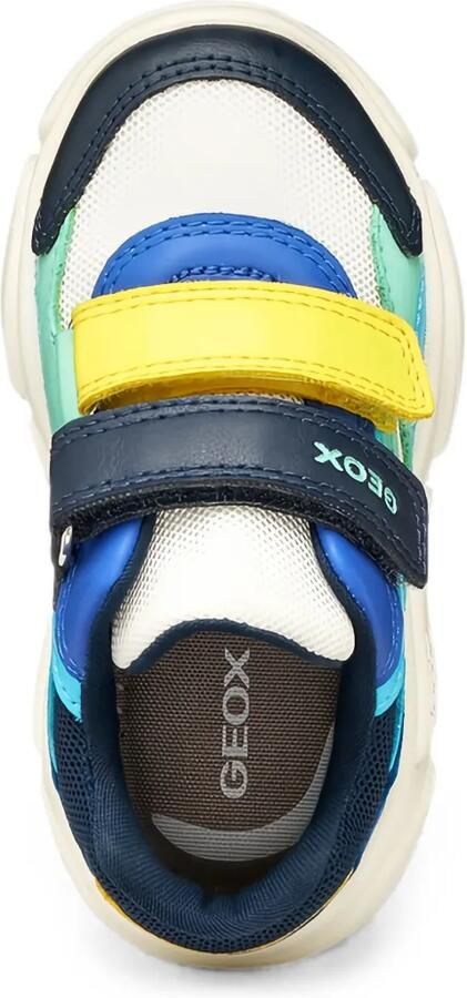 Geox Kids Ciufciuf sneakers met klittenband Blauw - Foto 5