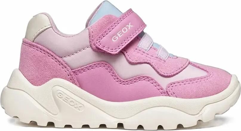 Geox Kids Ciufciuf touch-strap sneakers Roze - Foto 4