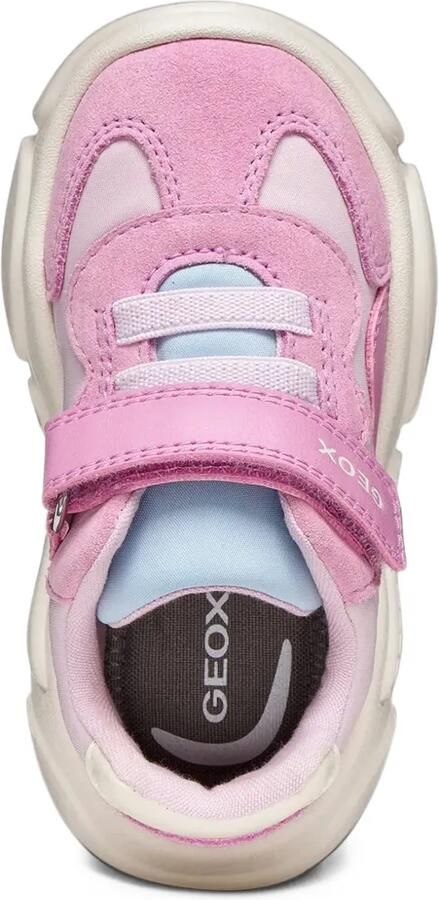 Geox Kids Ciufciuf touch-strap sneakers Roze - Foto 3