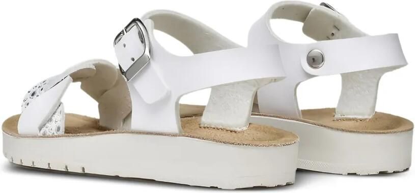 Geox Kids Costarei sandalen met gespsluiting Wit - Foto 4