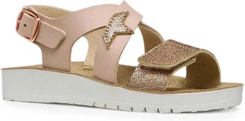 Geox Kids Costarei sandalen met open neus Roze