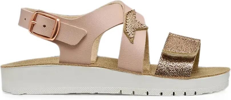 Geox Kids Costarei sandalen met open neus Roze - Foto 5