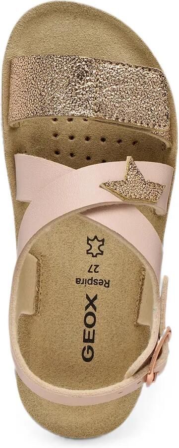 Geox Kids Costarei sandalen met open neus Roze - Foto 4