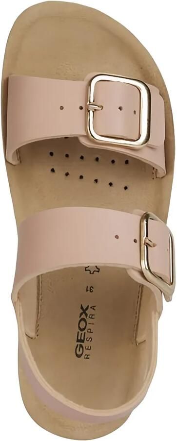 Geox Kids Costarei sandalen verfraaid met gesp Roze - Foto 4