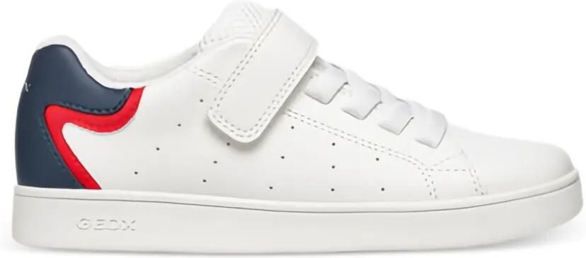 Geox Kids Eclyper geperforeerde sneakers Wit