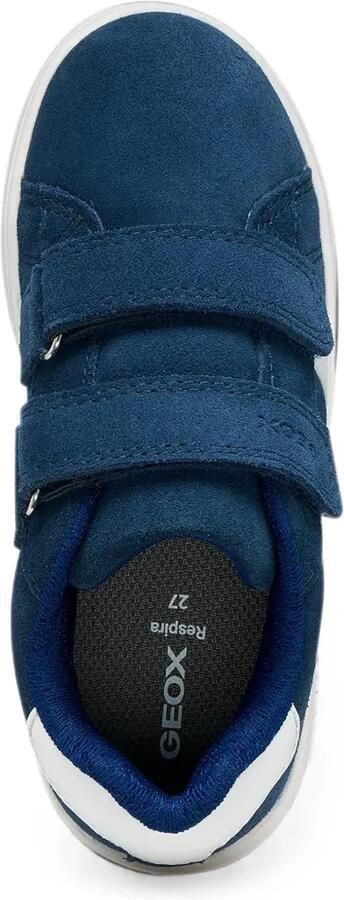 Geox Kids Eclyper sneakers met klittenband Blauw - Foto 5