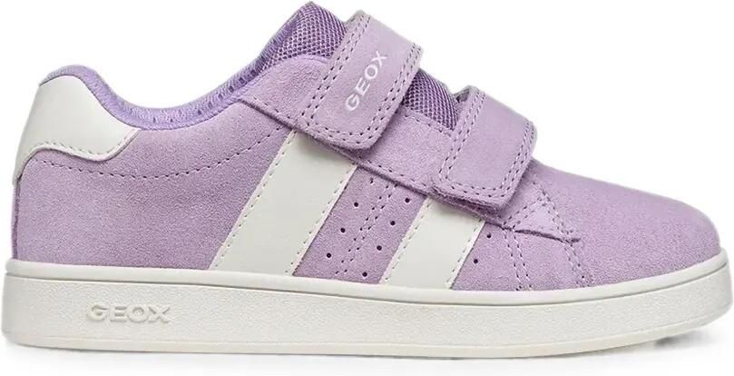 Geox Kids Eclyper sneakers met klittenband Paars - Foto 4