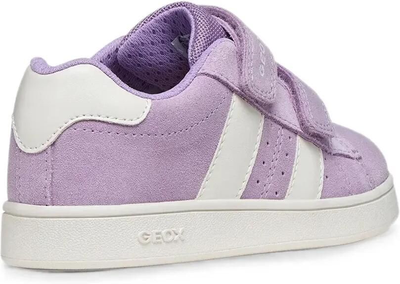 Geox Kids Eclyper sneakers met klittenband Paars - Foto 2