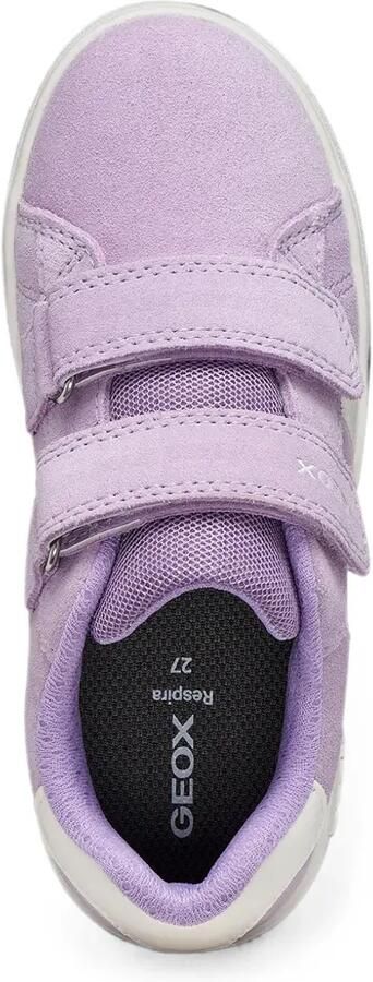Geox Kids Eclyper sneakers met klittenband Paars - Foto 5