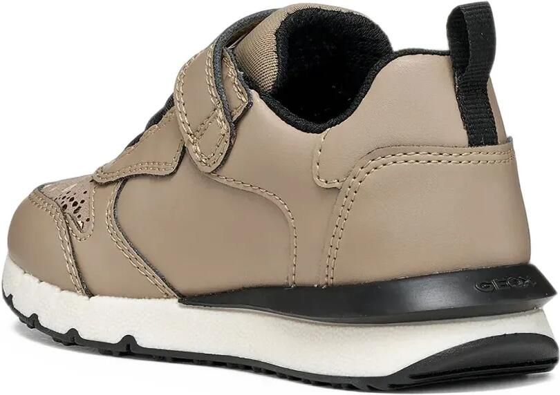 Geox Kids Fastics sneakers met klittenband en vlekken Beige - Foto 2