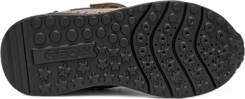 Geox Kids Fastics sneakers met klittenband en vlekken Beige - Foto 5