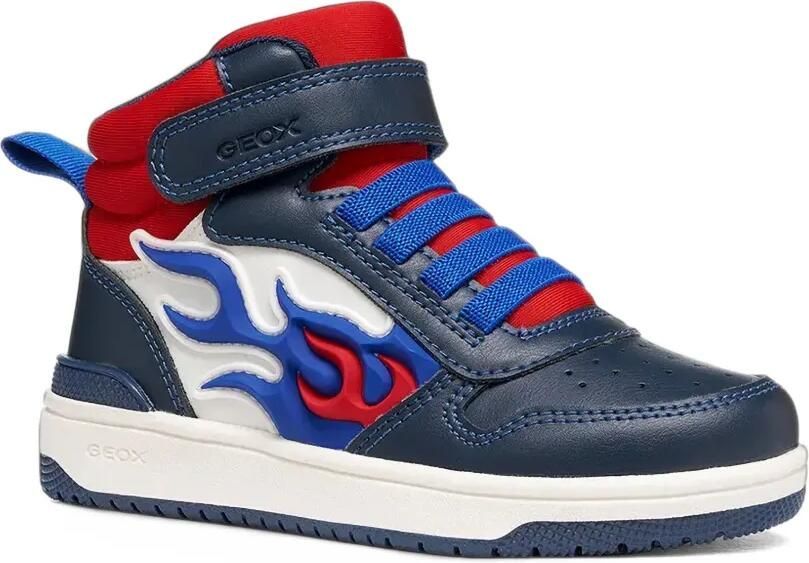 Geox Kids High-top sneakers Blauw - Foto 3