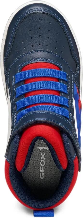 Geox Kids High-top sneakers Blauw - Foto 4