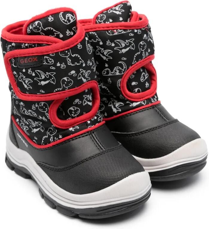 Geox Kids Flanfil ABX waterdichte laarzen Zwart