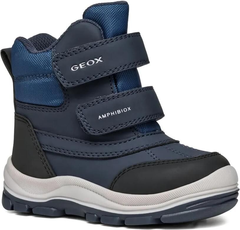 Geox Kids Flanfil enkellaarzen Blauw