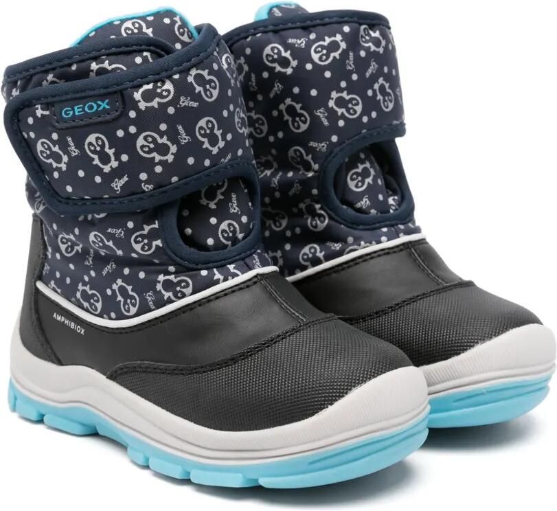 Geox Kids Flanfill laarzen Blauw