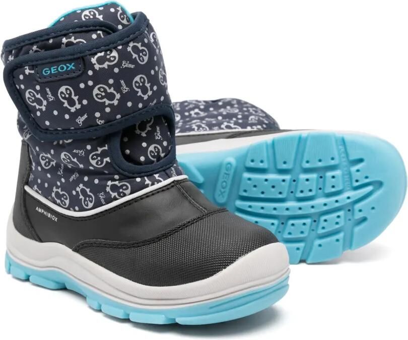Geox Kids Flanfill laarzen Blauw - Foto 3