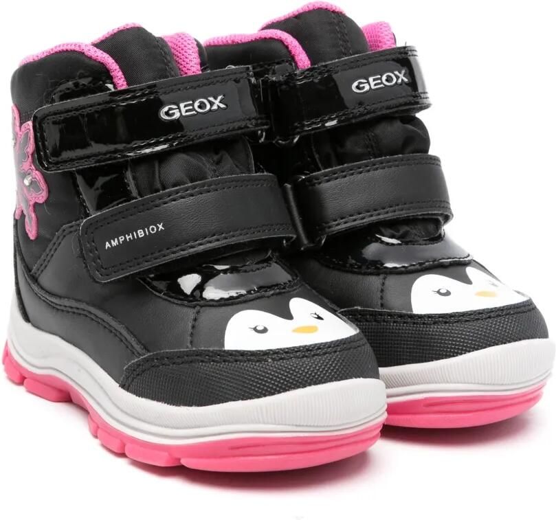 Geox Kids Flanfill laarzen Zwart