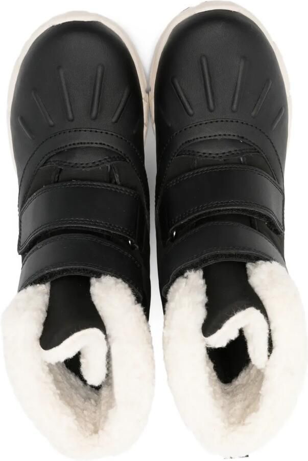 Geox Kids Flexyper ABX snowboots met klittenband Zwart - Foto 3