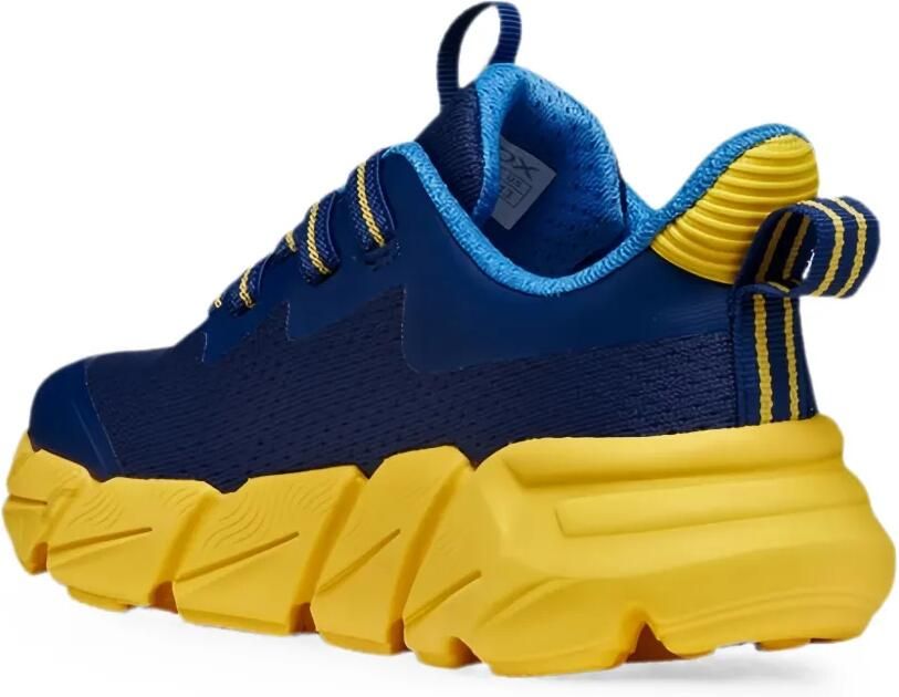 Geox Kids Flexyper Fast sneakers met logoprint Blauw - Foto 2