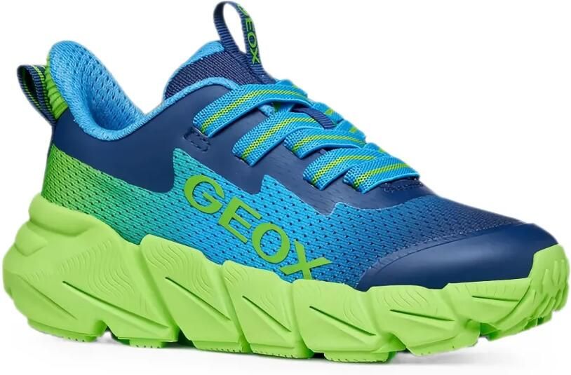 Geox Kids Flexyper Fastory sneakers Blauw